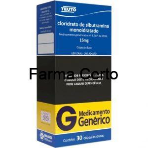 Sibutramina 15mg 30 caps teuto