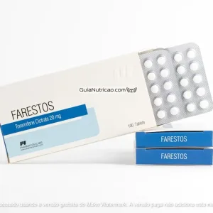 Citrato de toremifeno 20mg (Farestos) 100 Comprimidos - Pharmacom