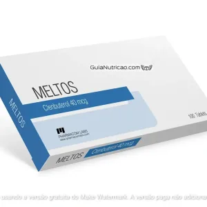 Clenbuterol 40mcg (Meltos) 100 Comprimidos - Pharmacom