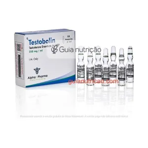 Enantato de Testosterona 10 Ampolas 250mg/ml - Alpha Pharma