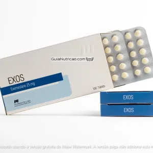 Exemestano 25mg (Exos) 100 Comprimidos - Pharmacom