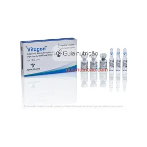HCG (Vitagon) 5000UI 3 Frascos - Alpha Pharma