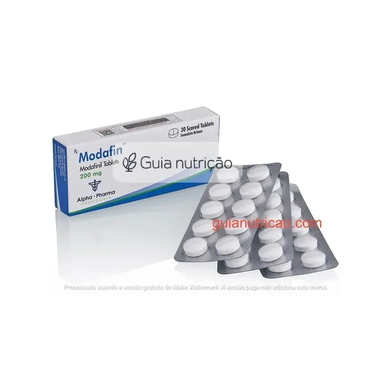 Modafinil 200mg 30 Comprimidos - Alpha Pharma
