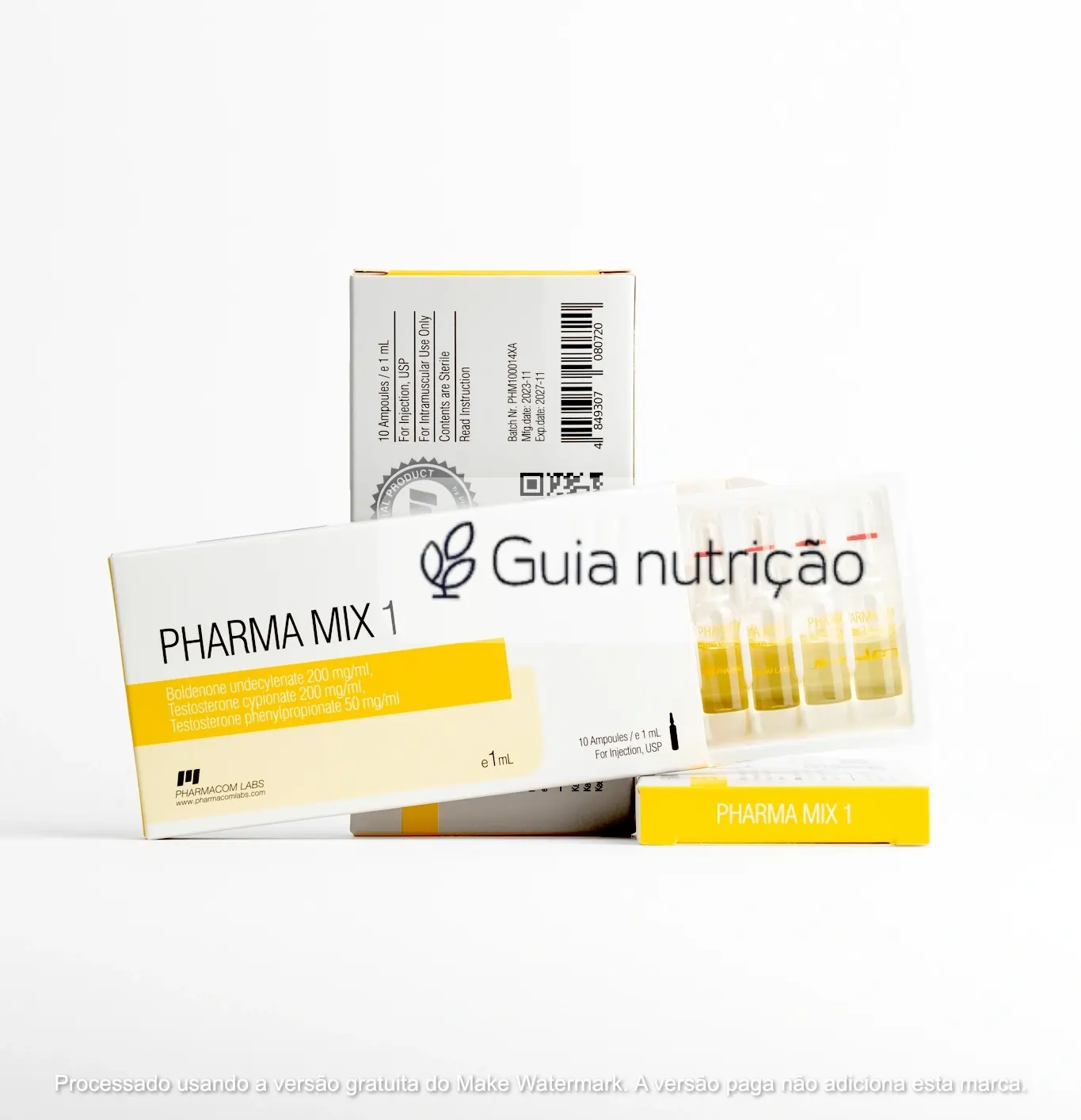 Pharma Mix 1 450mg_ml 10 Ampolas - Pharmacom (1)