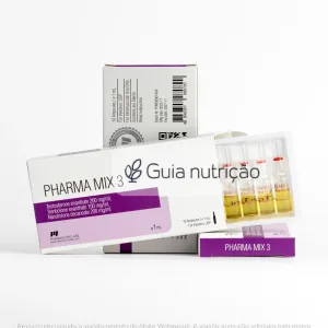Pharma Mix 3 500mg/ml 10 Ampolas - Pharmacom