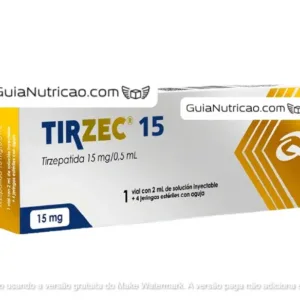 Tirzec Tirzepatida 15mg 2ml - Quimfa